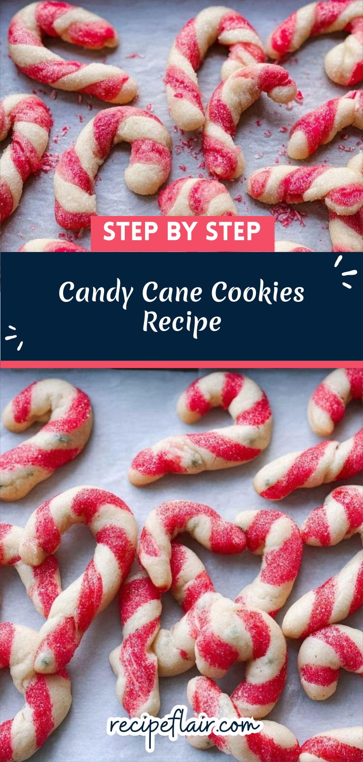 Candy Cane Cookies Recipe