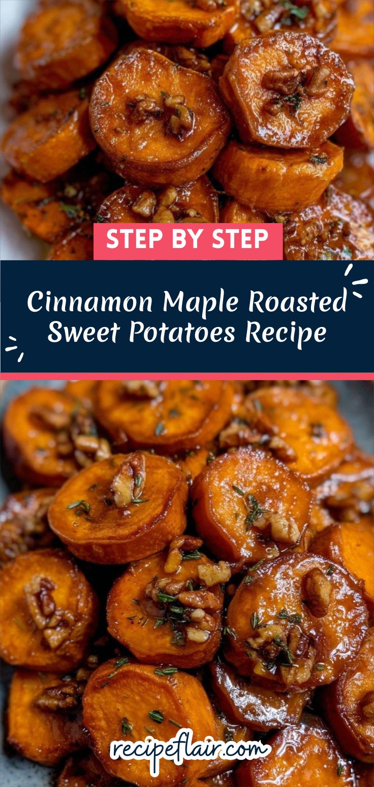 Cinnamon Maple Roasted Sweet Potatoes Recipe
