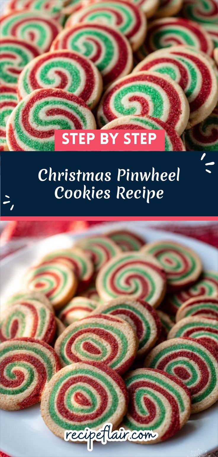 Christmas Pinwheel Cookies Recipe