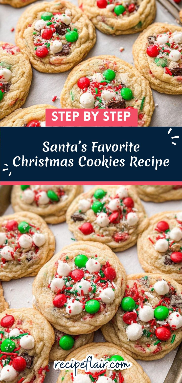 Santa’s Favorite Christmas Cookies Recipe