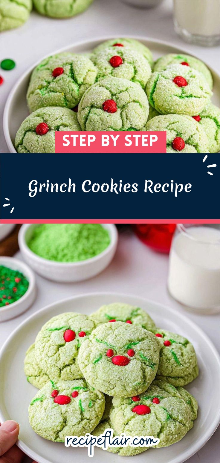 Grinch Cookies Recipe