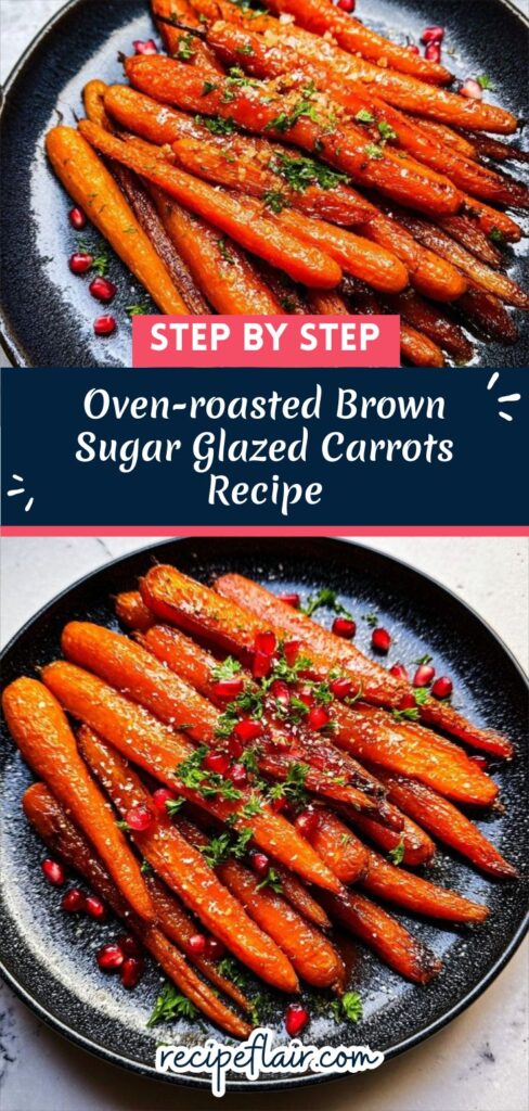 Oven-roasted Brown Sugar Glazed Carrots Recipe