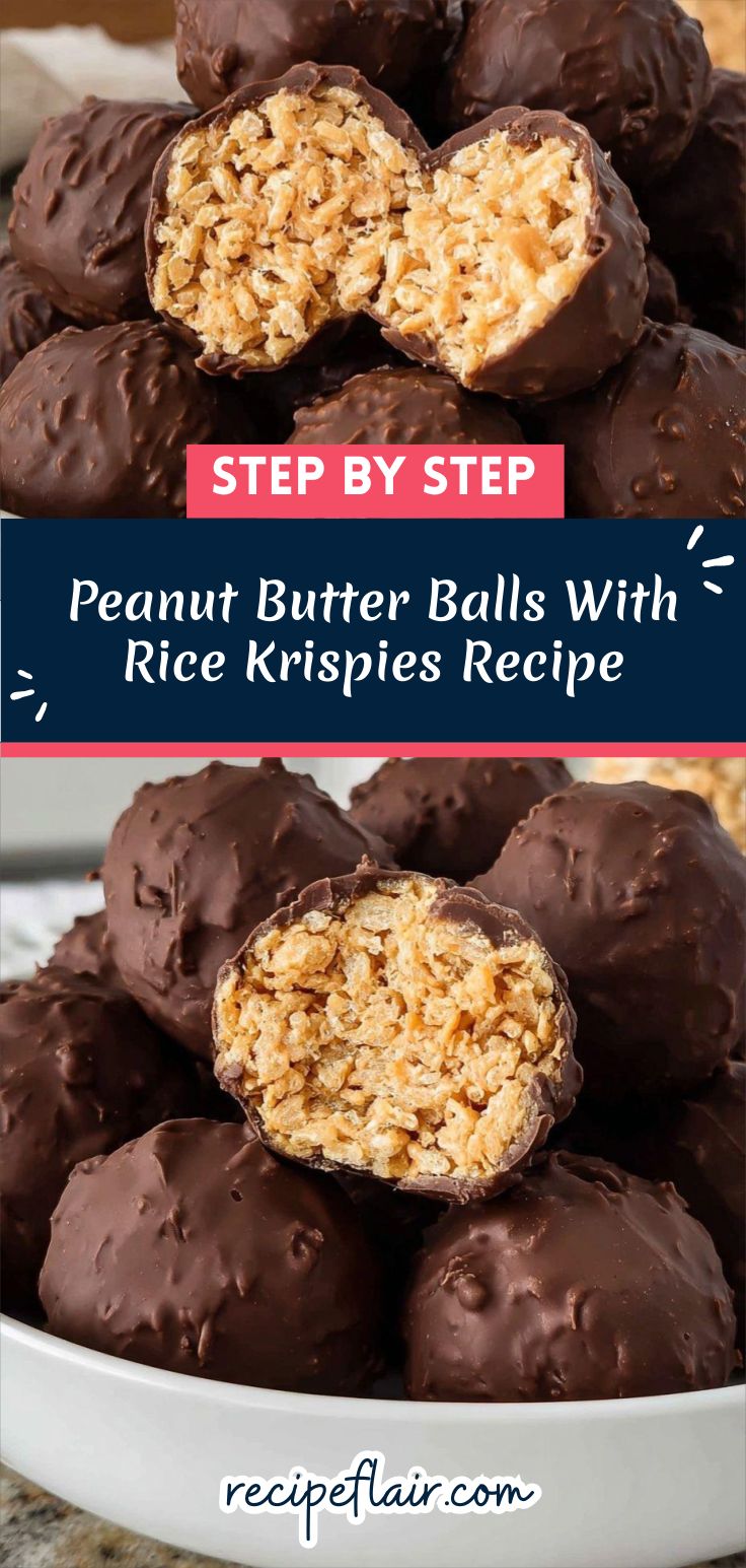 Peanut Butter Balls With Rice Krispies Recipe