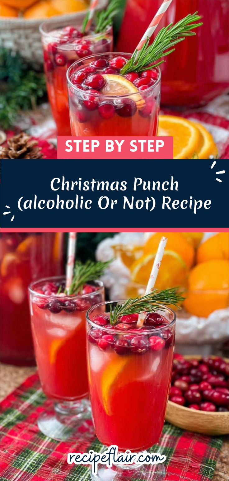 Christmas Punch (alcoholic Or Not) Recipe