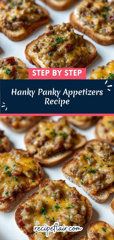 Hanky Panky Appetizers Recipe