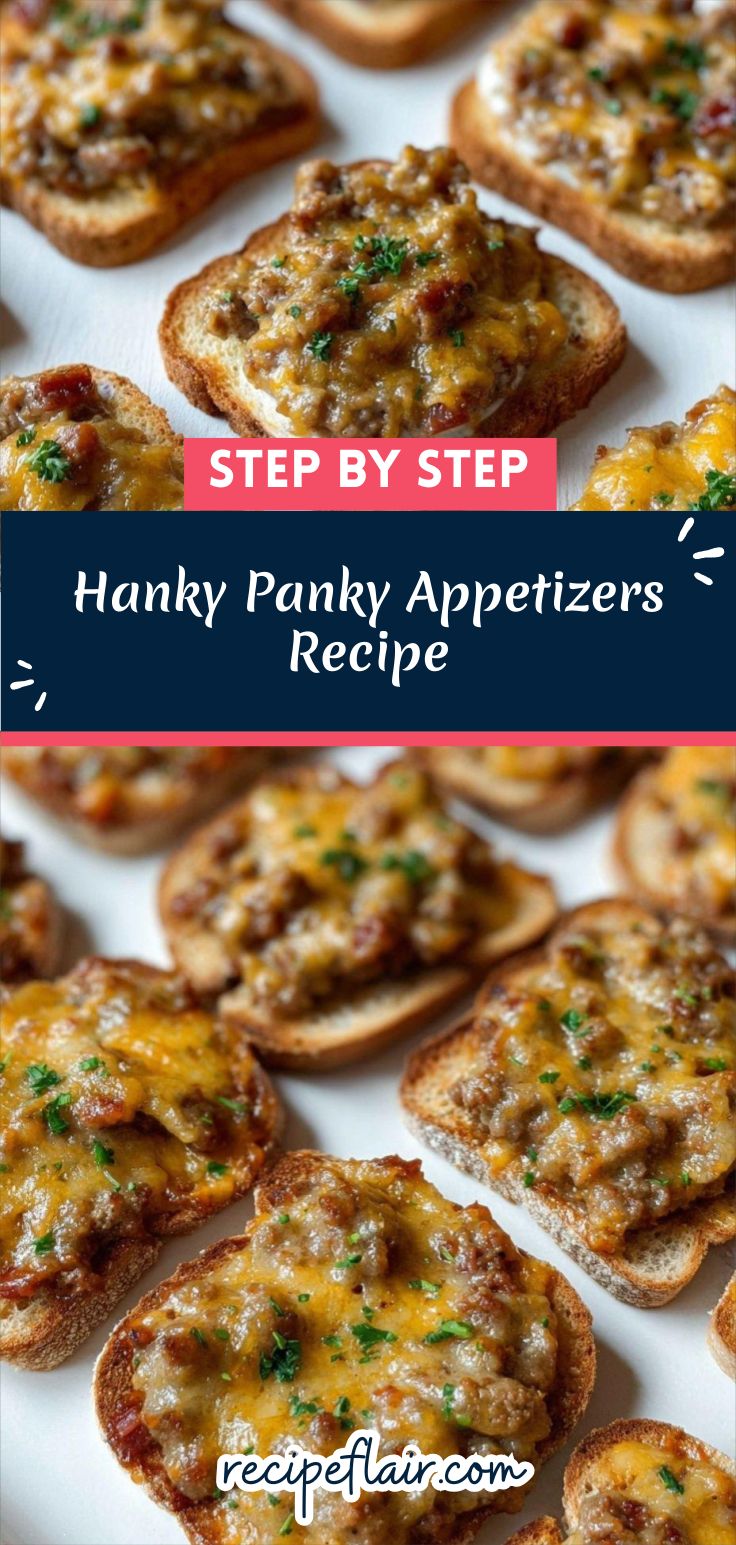 Hanky Panky Appetizers Recipe