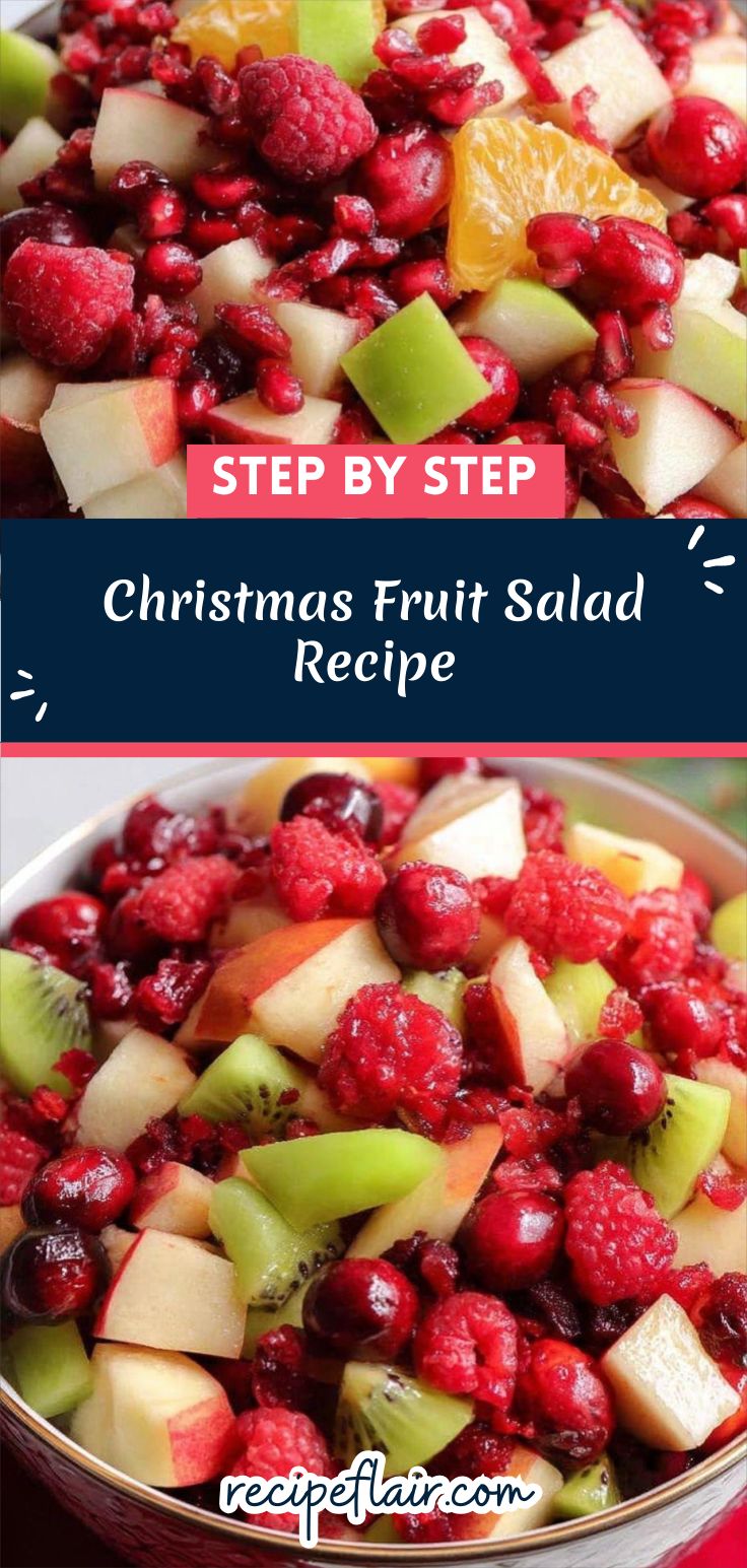 Christmas Fruit Salad Recipe