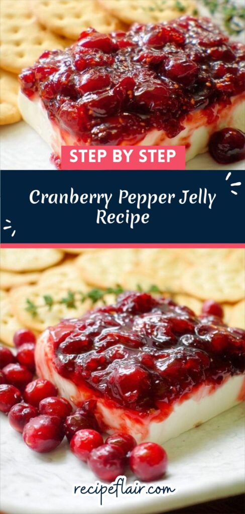 Cranberry Pepper Jelly Recipe
