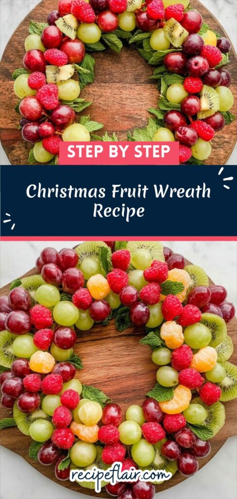 Christmas Fruit Wreath Recipe