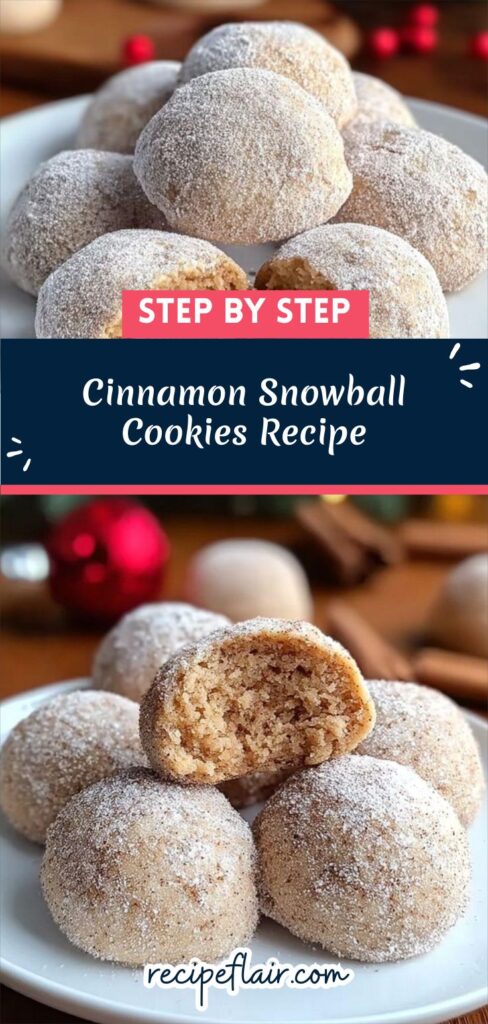 Cinnamon Snowball Cookies Recipe