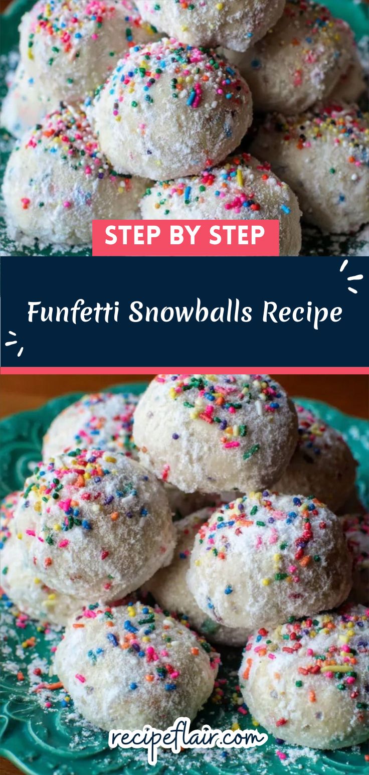 Funfetti Snowballs Recipe