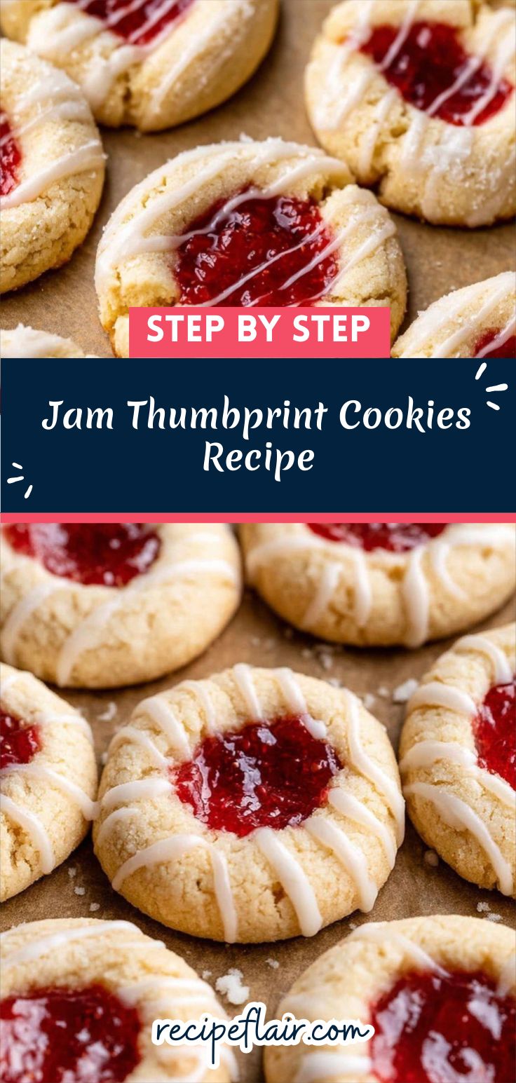 Jam Thumbprint Cookies Recipe