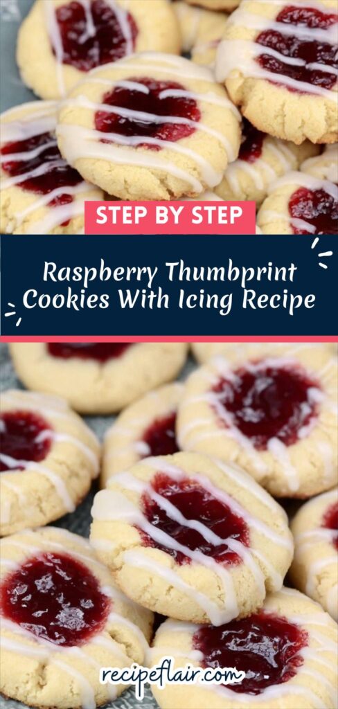 Raspberry Thumbprint Cookies With Icing Recipe