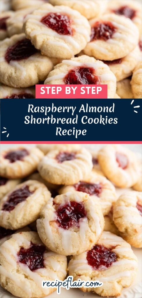 Raspberry Almond Shortbread Cookies Recipe