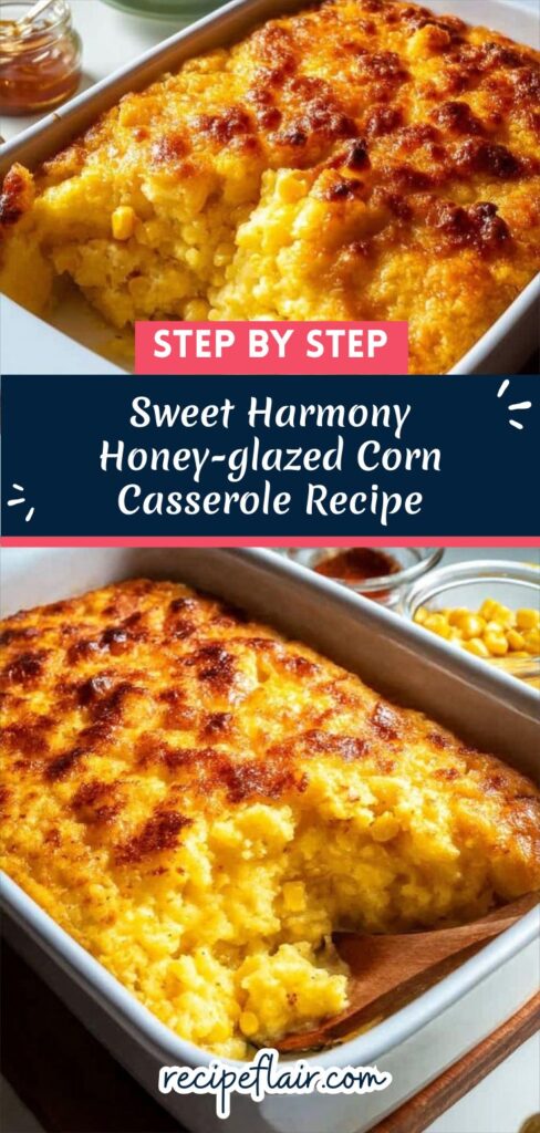 Sweet Harmony Honey-glazed Corn Casserole Recipe