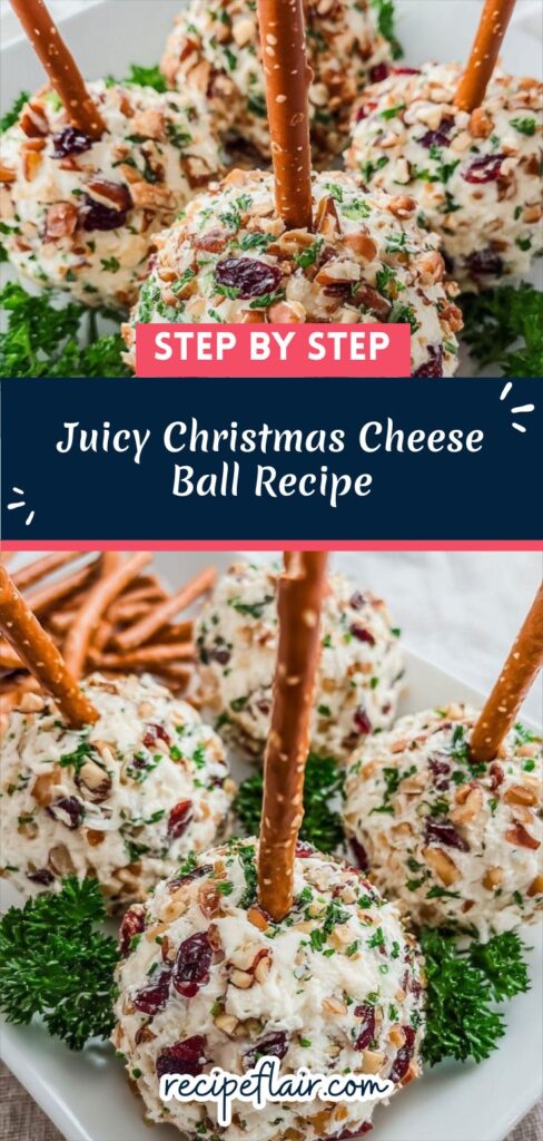 Juicy Christmas Cheese Ball Recipe
