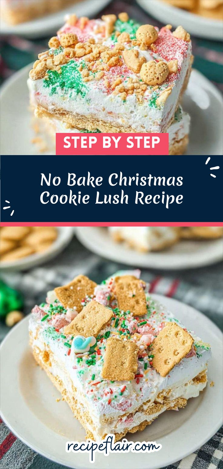 No Bake Christmas Cookie Lush Recipe