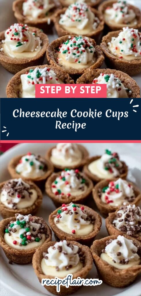 Cheesecake Cookie Cups Recipe