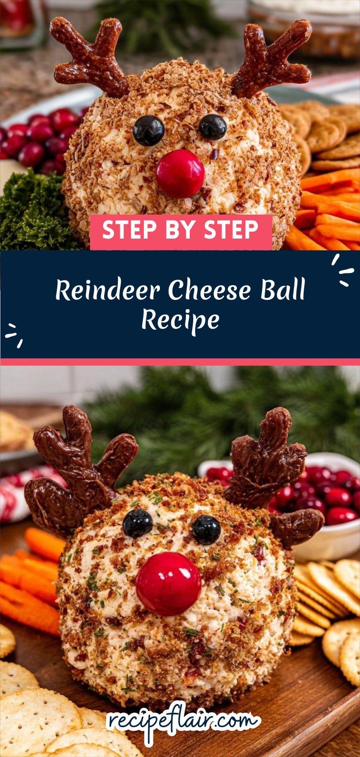 Reindeer Cheese Ball Recipe
