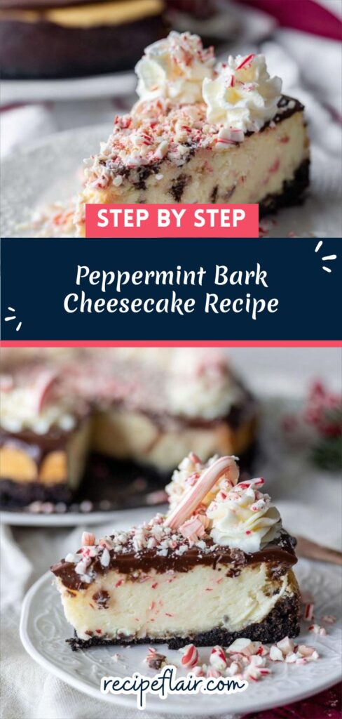 Peppermint Bark Cheesecake Recipe