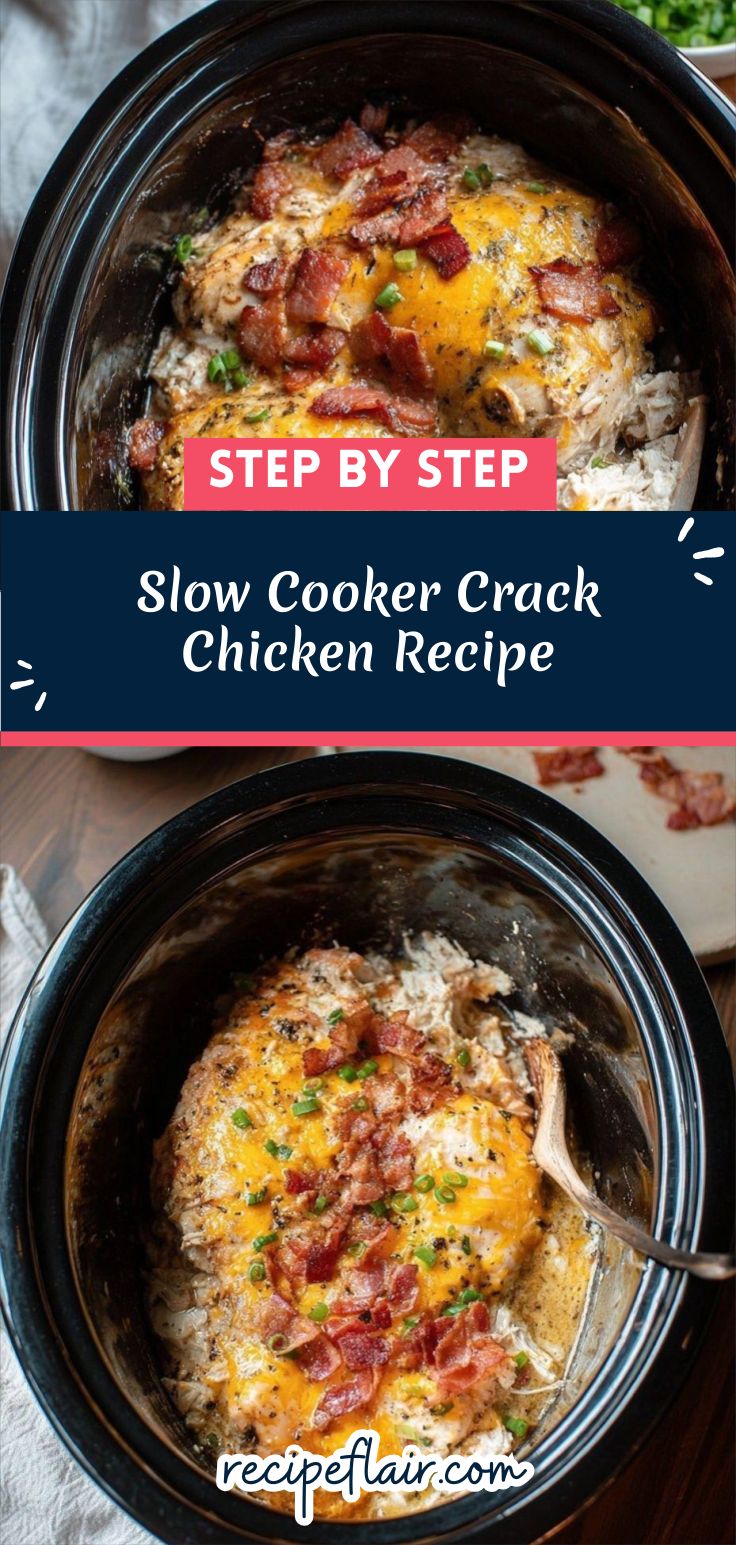Slow Cooker Crack Chicken Recipe