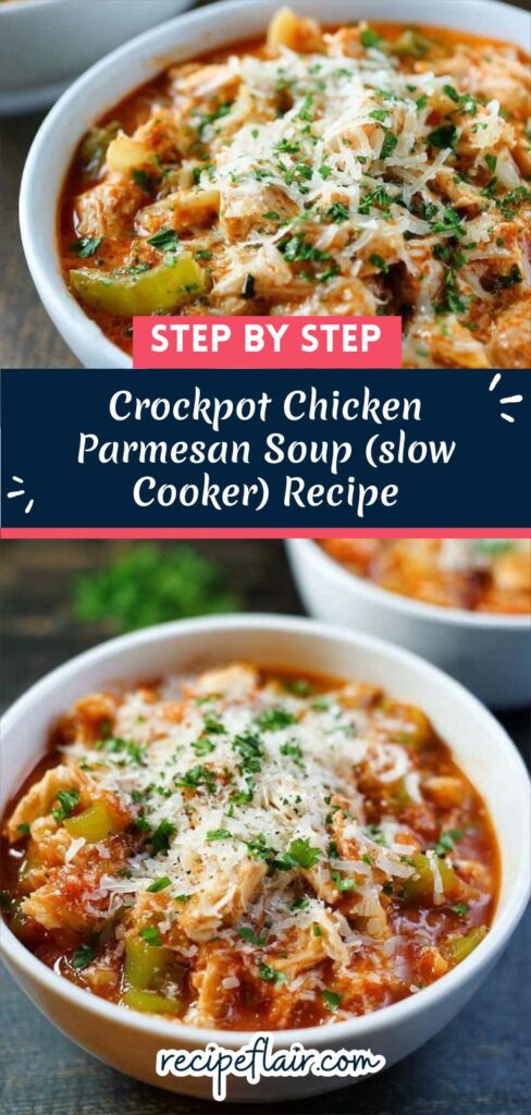 Crockpot Chicken Parmesan Soup (slow Cooker) Recipe