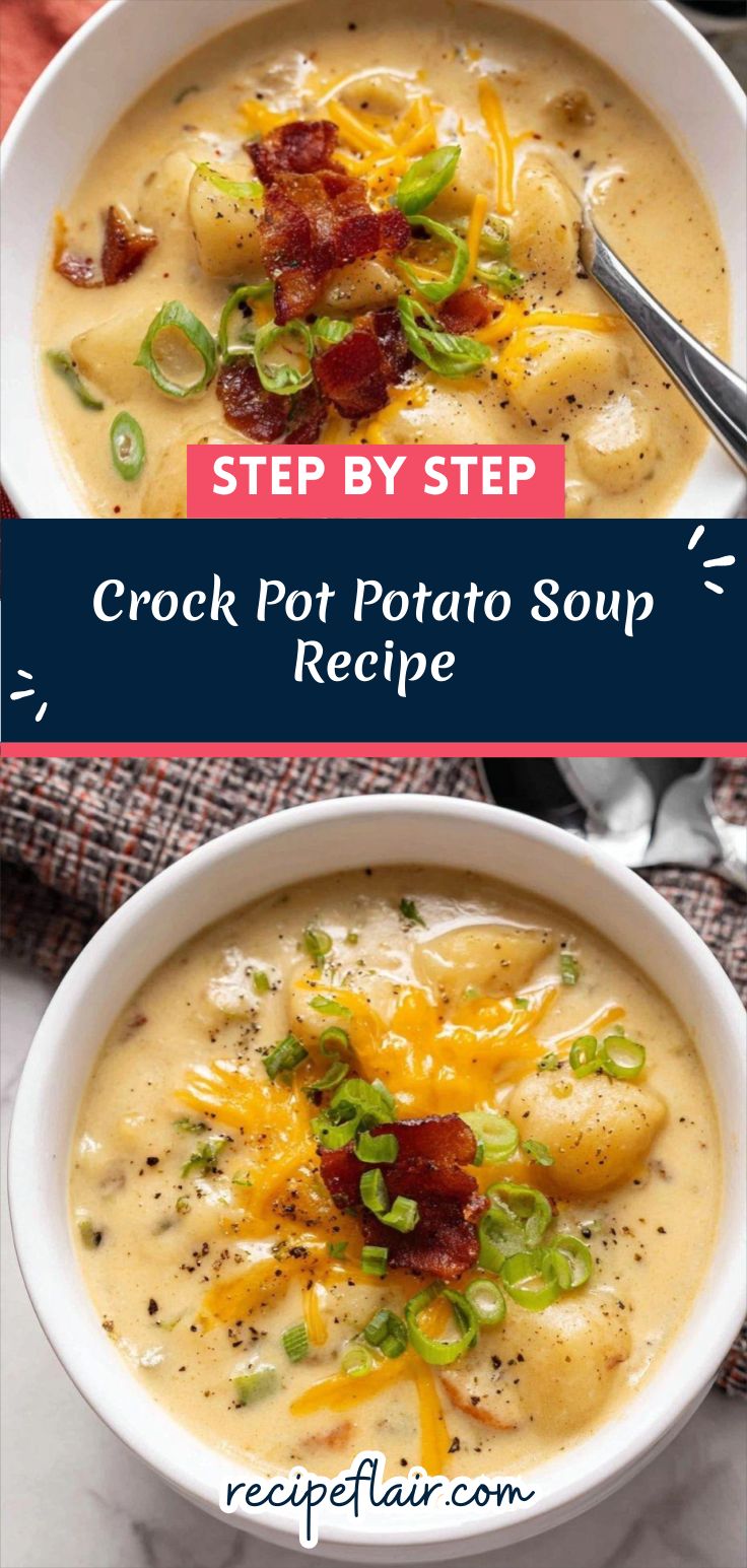 Crock Pot Potato Soup Recipe