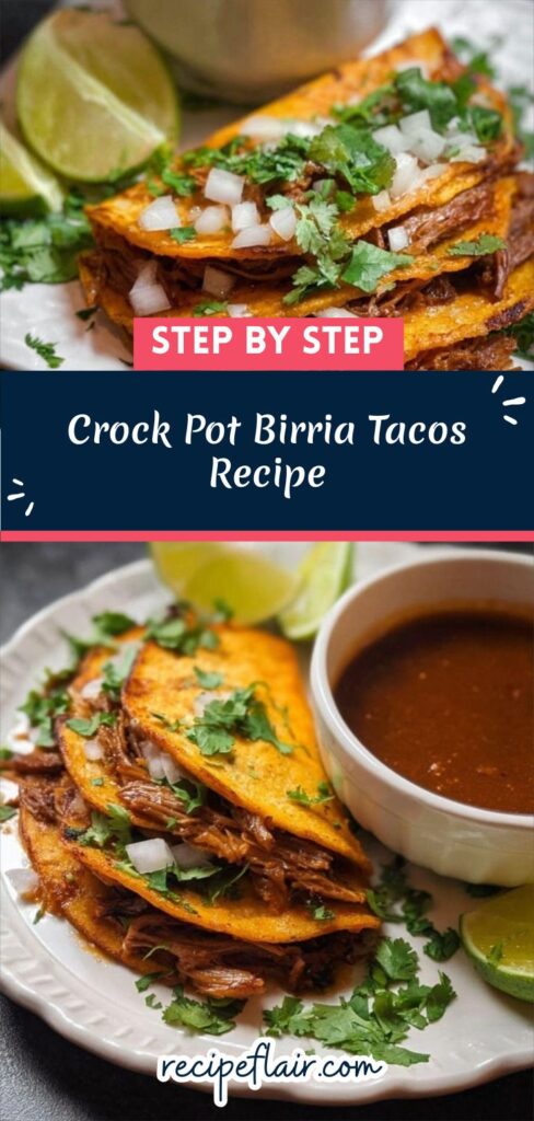 Crock Pot Birria Tacos Recipe