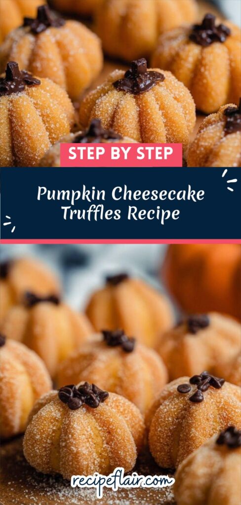 Pumpkin Cheesecake Truffles Recipe