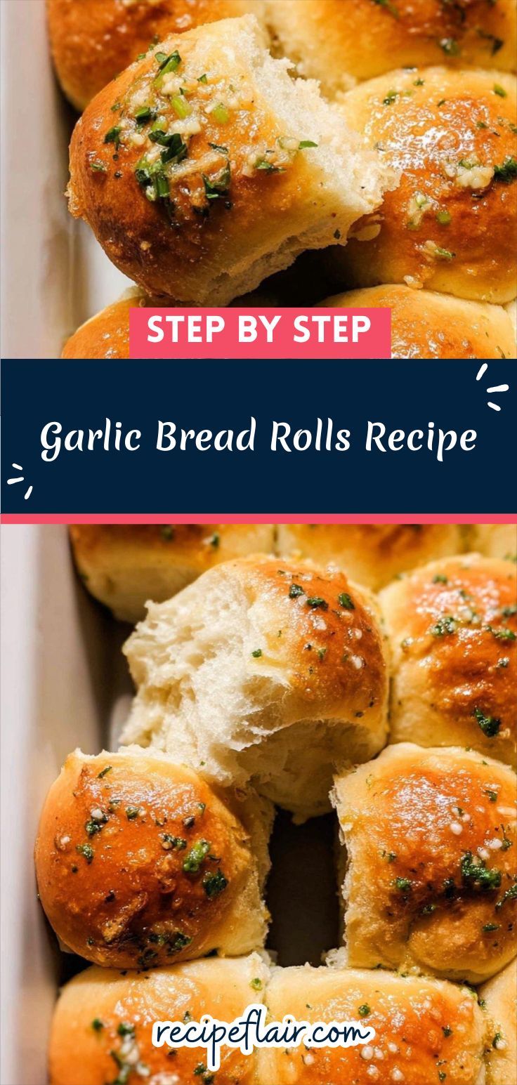 Garlic Bread Rolls Recipe