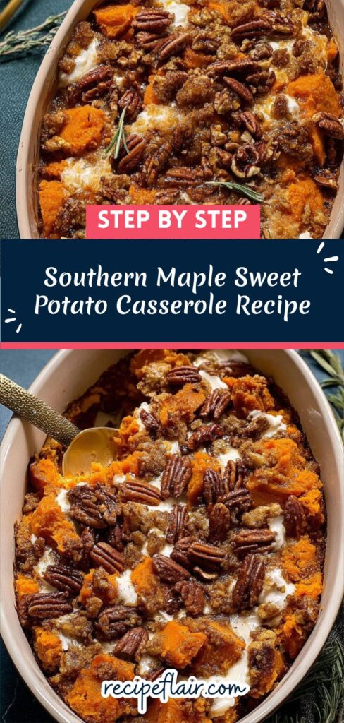 Southern Maple Sweet Potato Casserole Recipe
