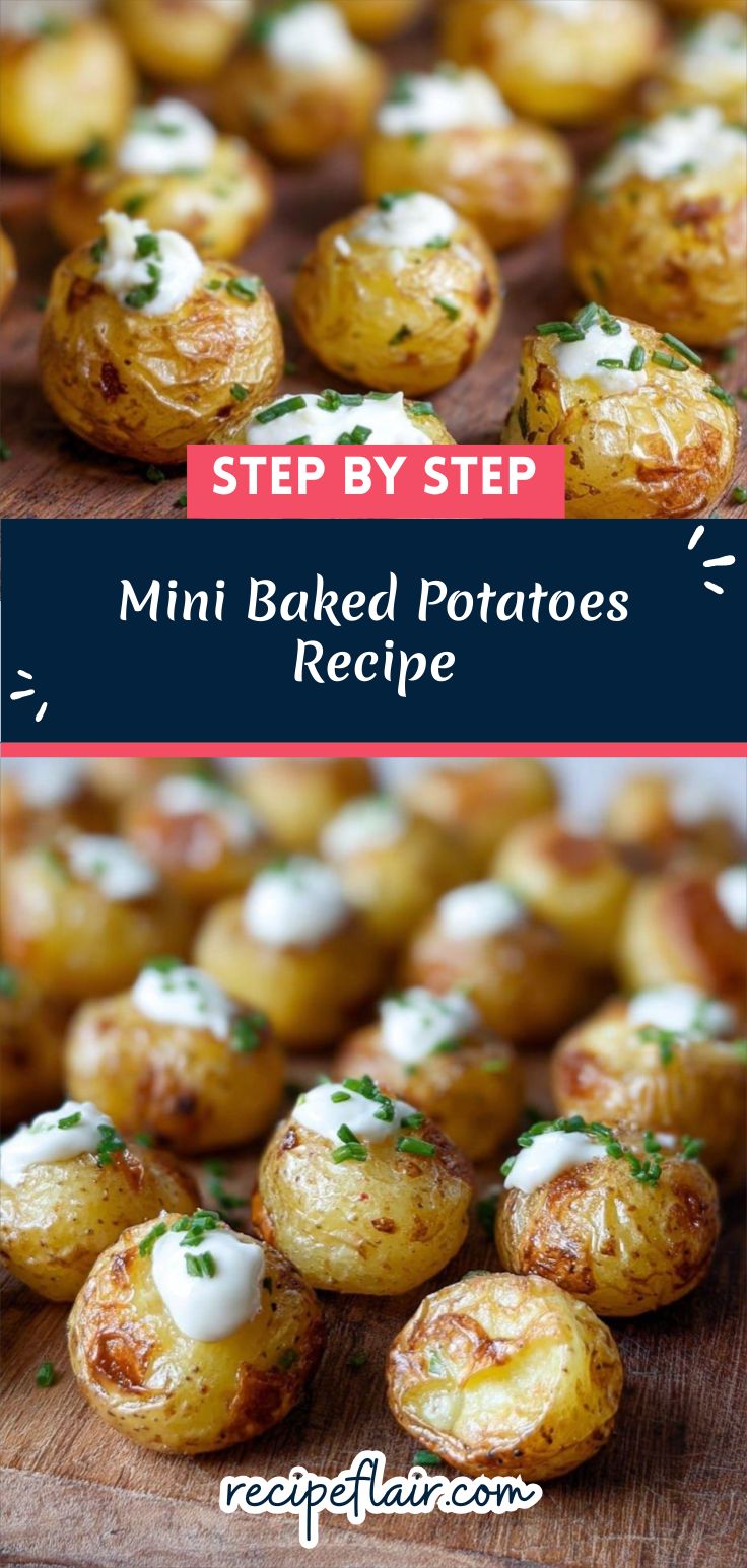 Mini Baked Potatoes Recipe
