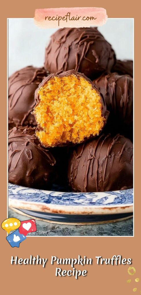 Healthy Pumpkin Truffles Recipe