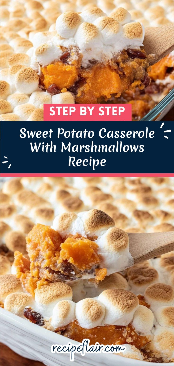 Sweet Potato Casserole With Marshmallows Recipe