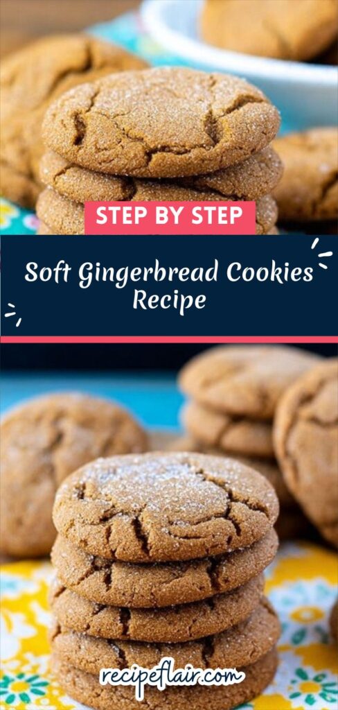 Soft Gingerbread Cookies Recipe
