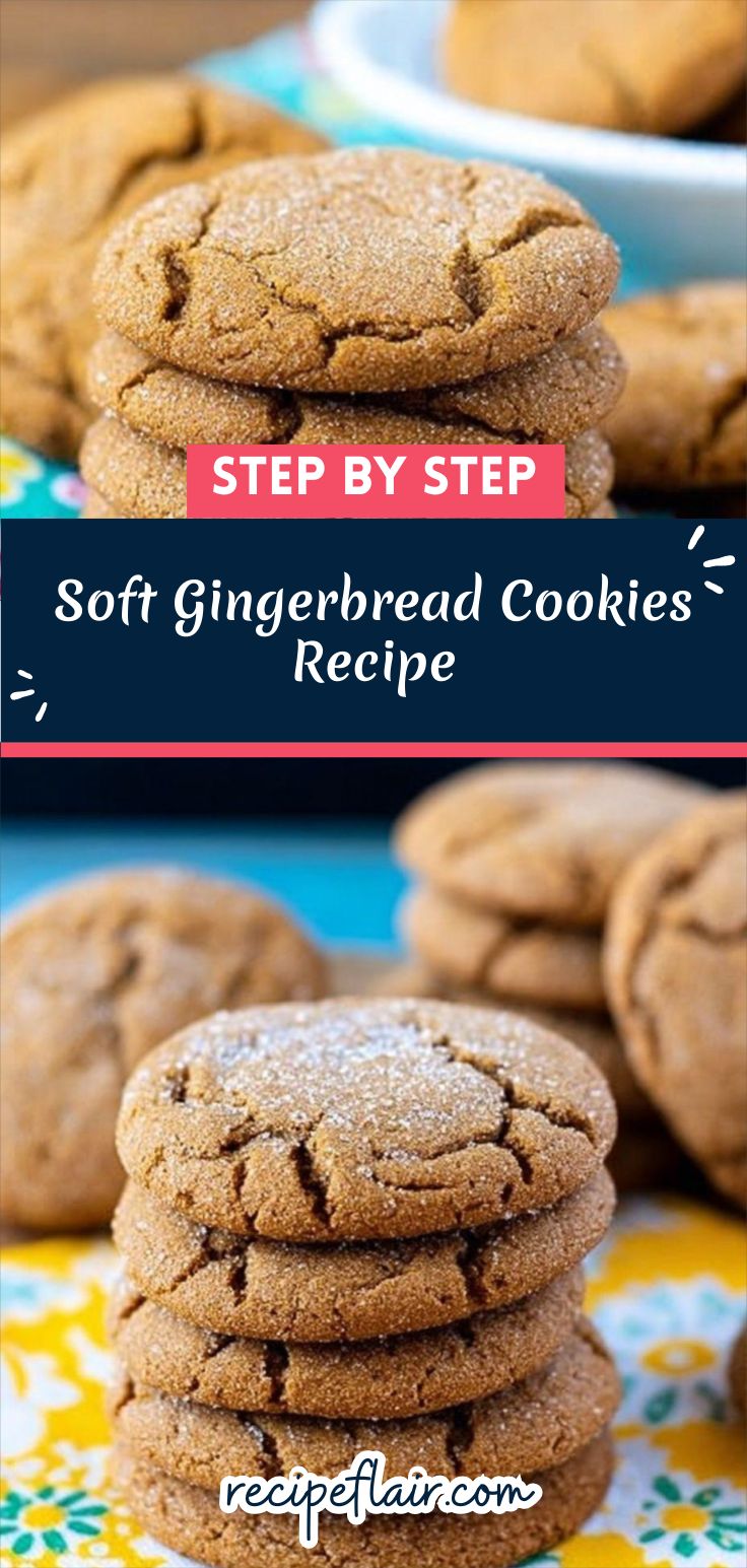 Soft Gingerbread Cookies Recipe