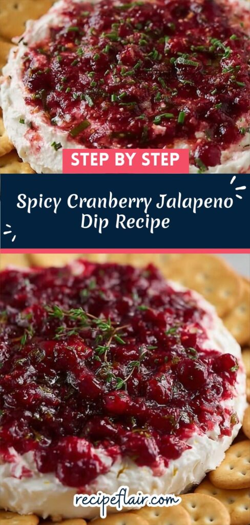 Spicy Cranberry Jalapeno Dip Recipe