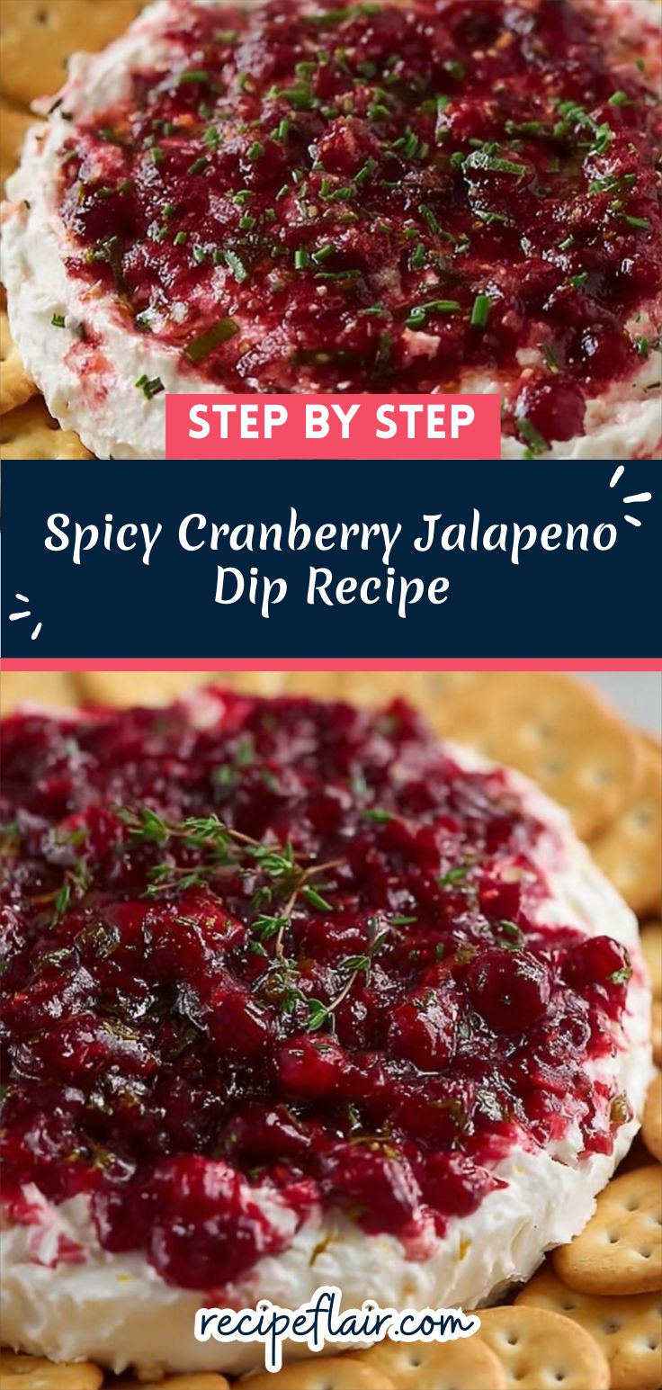 Spicy Cranberry Jalapeno Dip Recipe