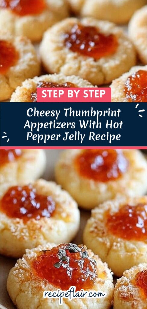Cheesy Thumbprint Appetizers With Hot Pepper Jelly Recipe