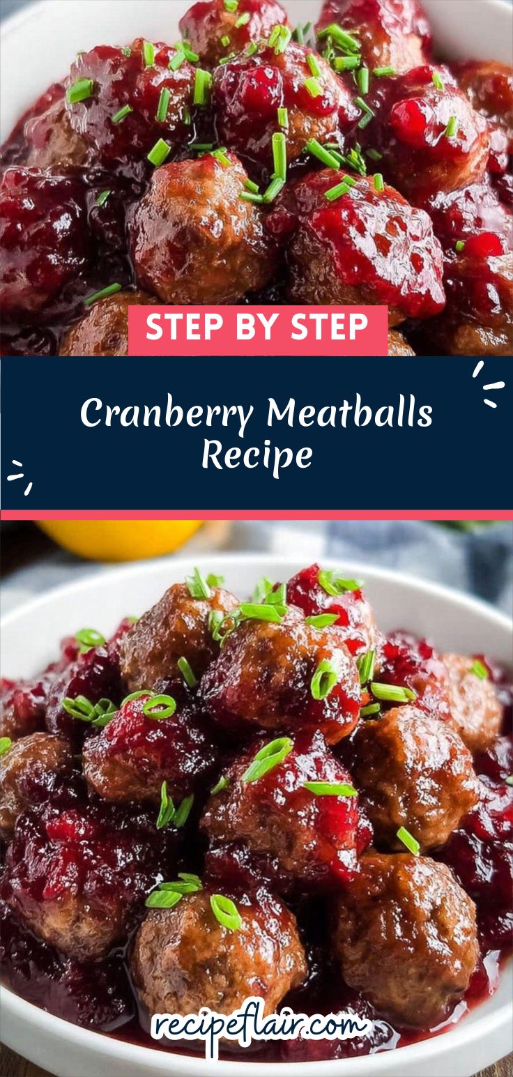 Cranberry Meatballs Recipe