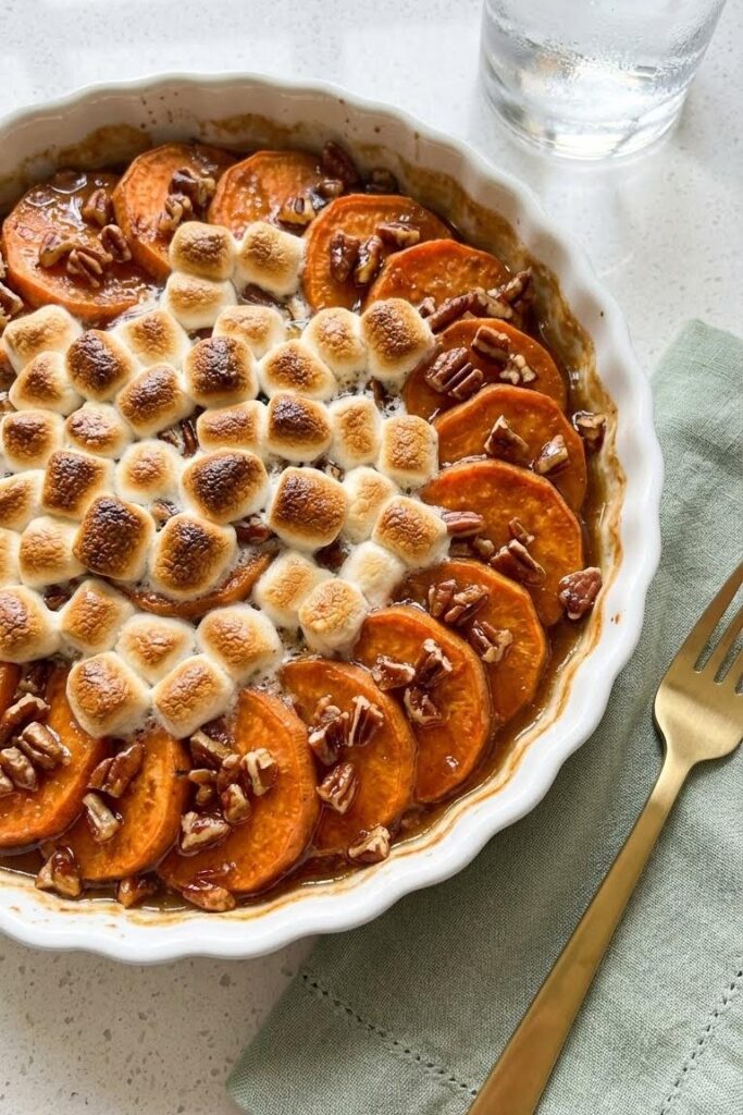 Best Scalloped Sweet Potatoes Recipe for Christmas Dinner Sides