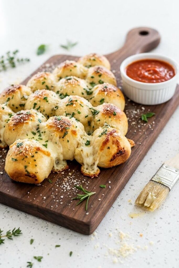 Cheesy Christmas Tree Bread Recipe for Festive Christmas Eve Appetizers