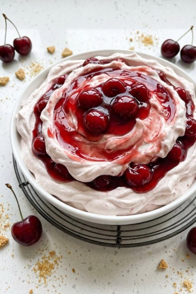 Cherry Cheesecake Dip Recipe: Festive Christmas Eve Appetizer Idea