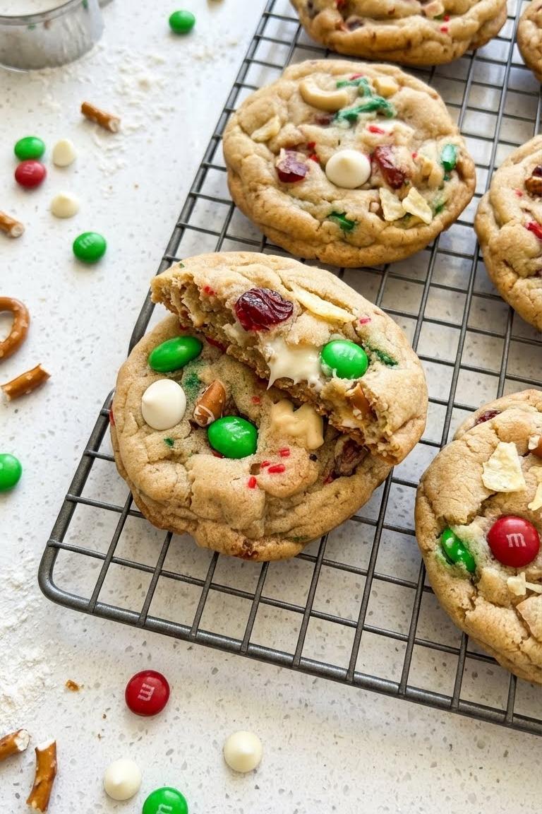 Christmas Kitchen Sink Cookies Recipe: Festive Twist on Classic Christmas Cookies Recipes
