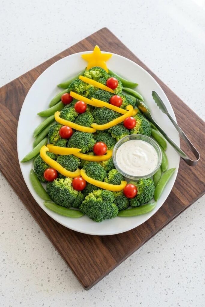 Christmas Veggie Tray Recipe for Festive and Healthy Holiday Snacking