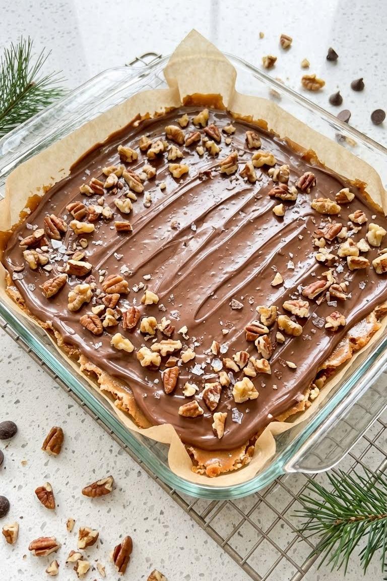 Classic Christmas Toffee Recipe for Festive Potluck Gatherings