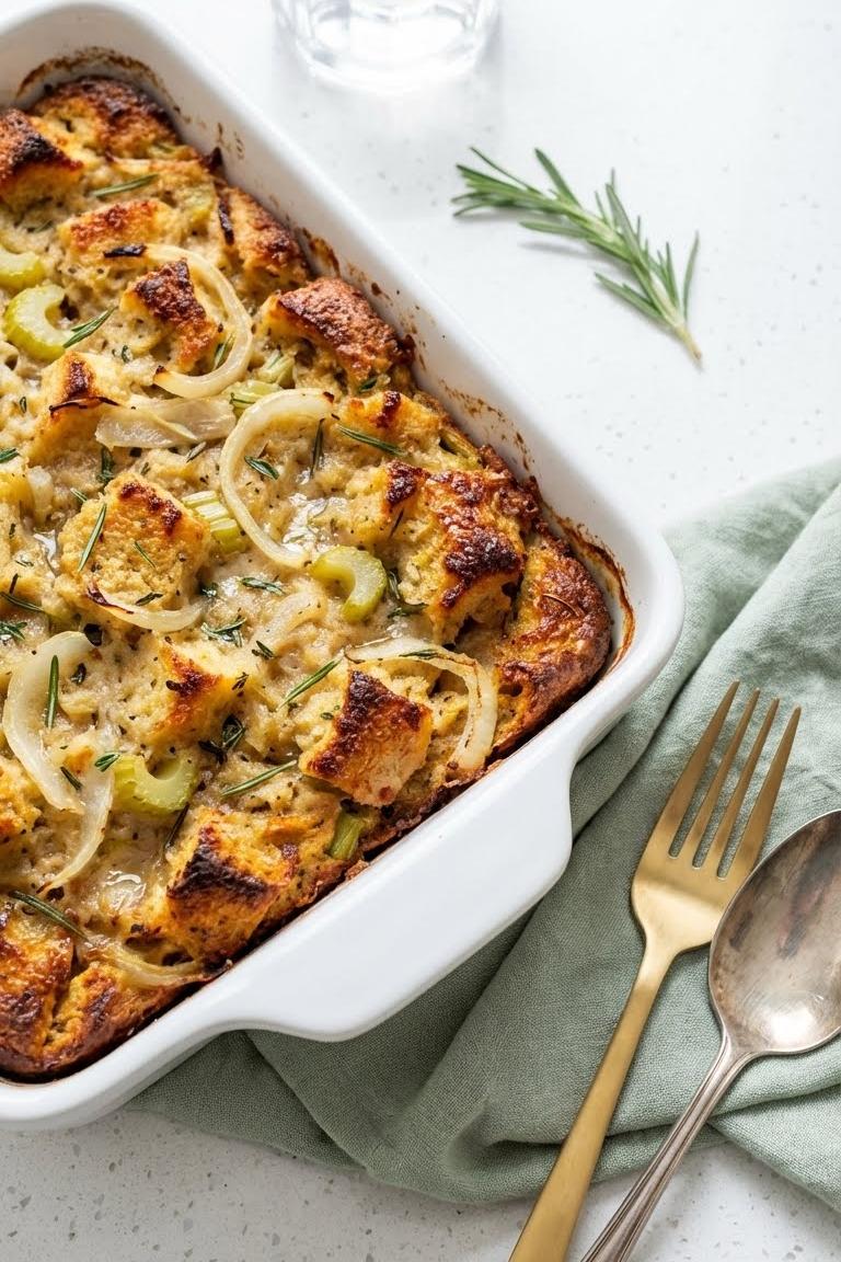 Classic Gluten Free Stuffing Recipe for Easy Thanksgiving Dinner