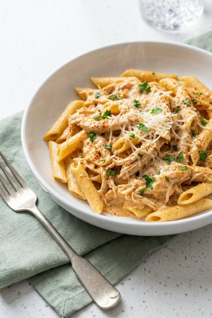 Easy Crock Pot Cajun Chicken Pasta Recipe for Busy Families