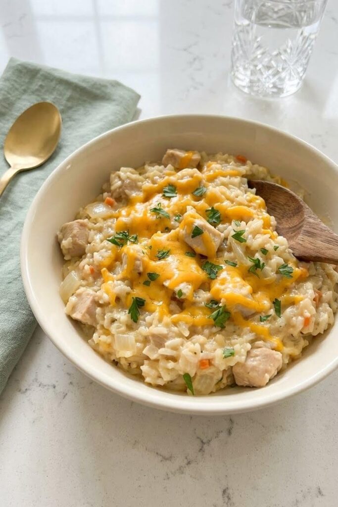 Easy Crock Pot Chicken and Rice Recipe for Cozy Family Dinners