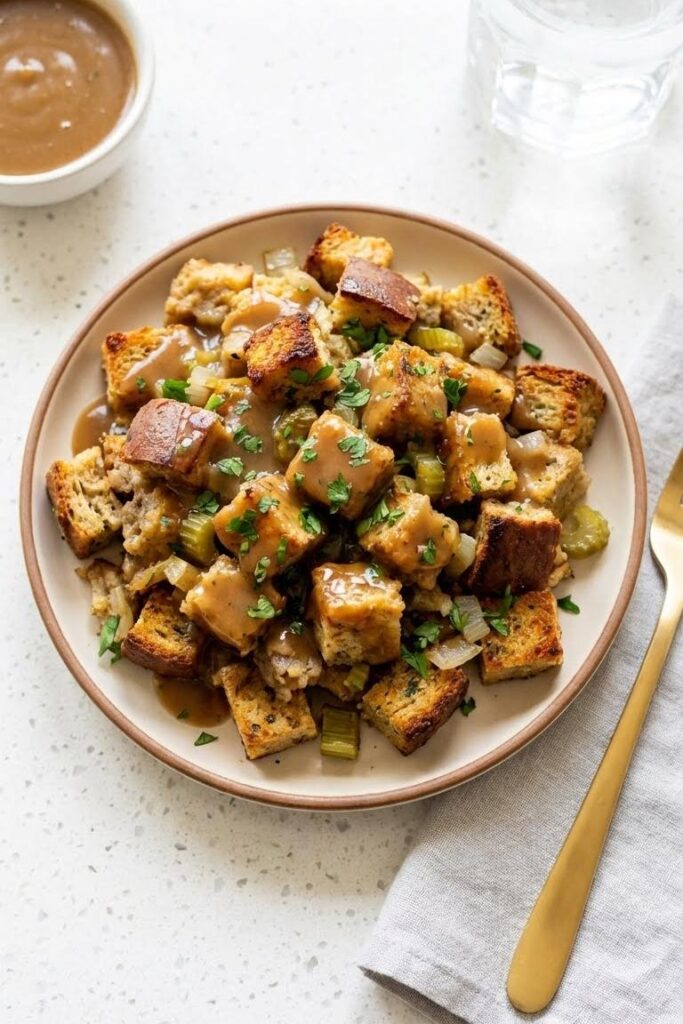 Cozy Crockpot Thanksgiving Stuffing Recipe for Easy Family Meals